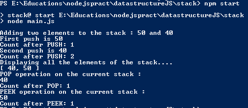 stack-output